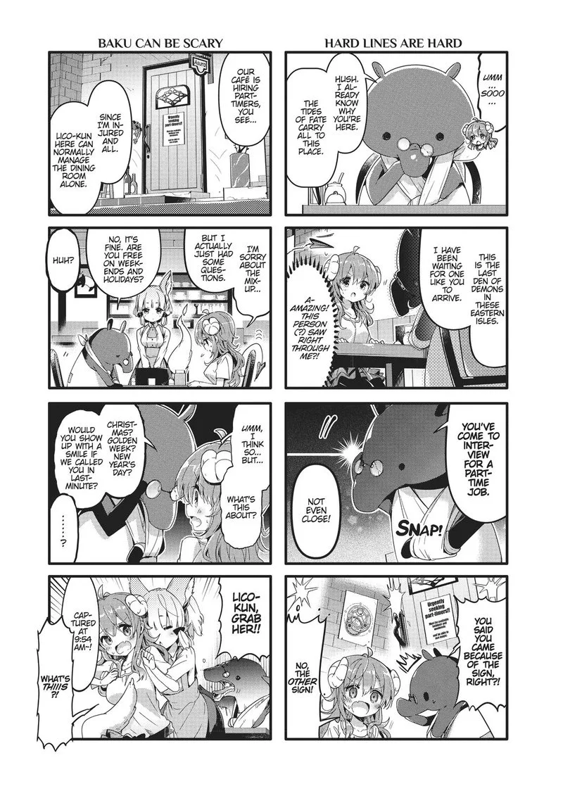 Machikado Mazoku Chapter 34 page 5