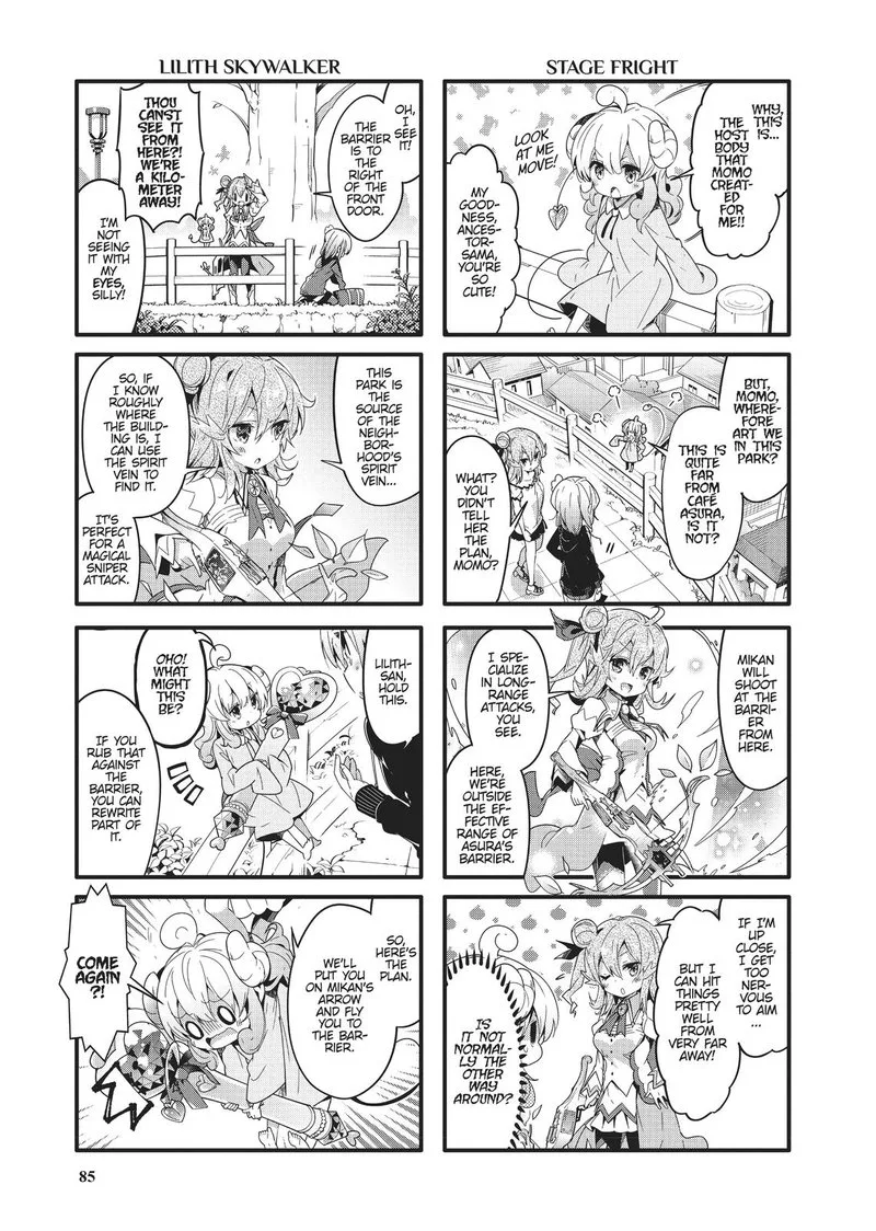 Machikado Mazoku Chapter 35 page 3