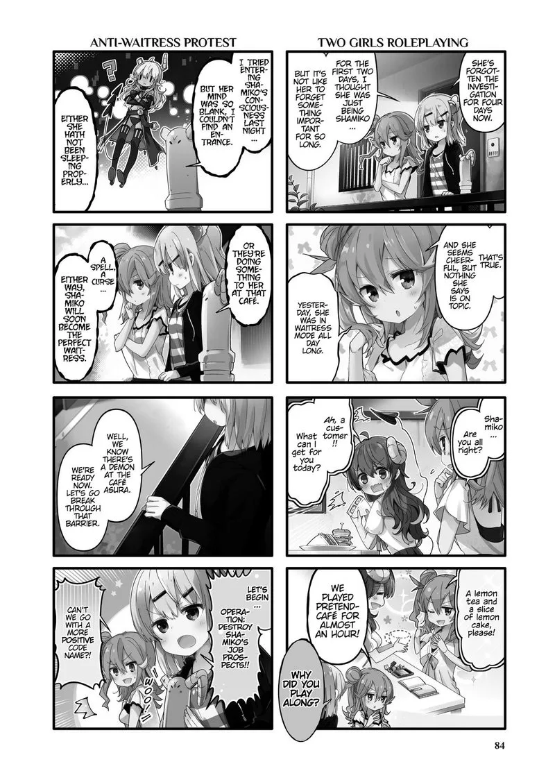 Machikado Mazoku Chapter 35 page 2