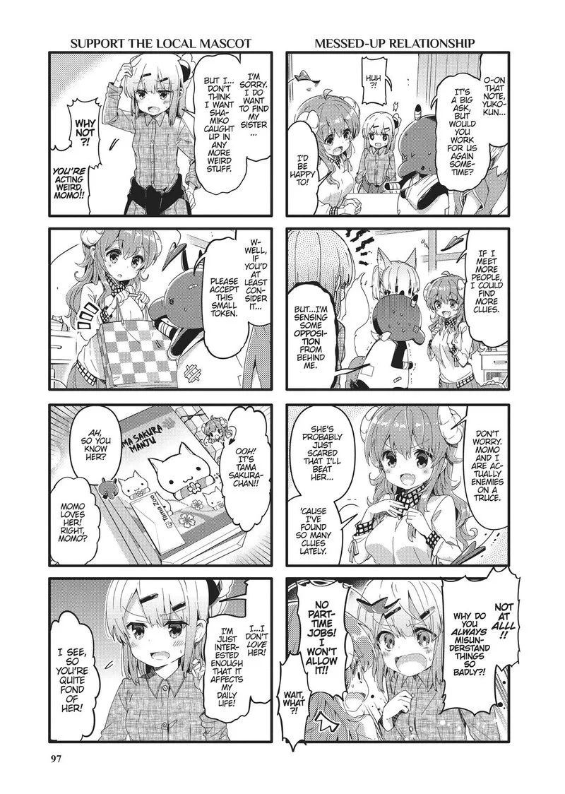 Machikado Mazoku Chapter 36 page 5