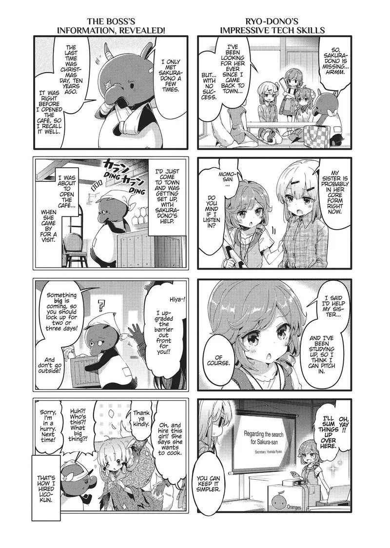 Machikado Mazoku Chapter 36 page 3