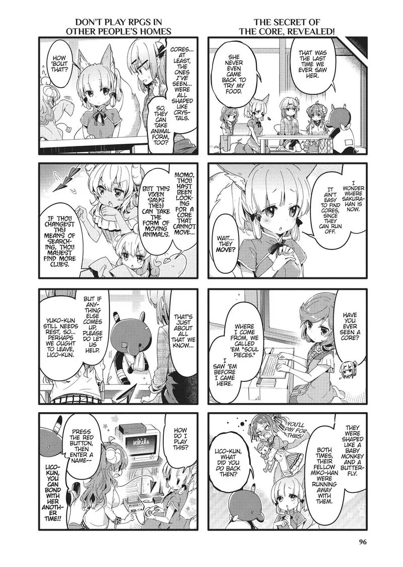 Machikado Mazoku Chapter 36 page 4