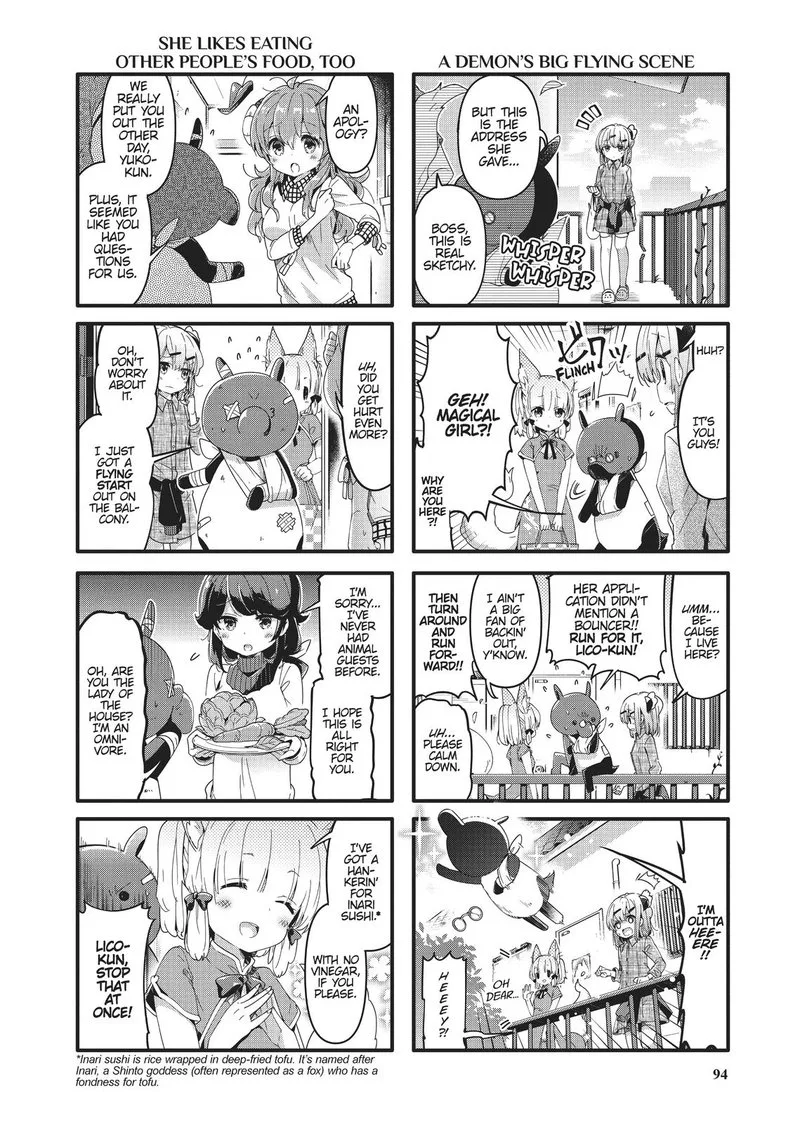 Machikado Mazoku Chapter 36 page 2
