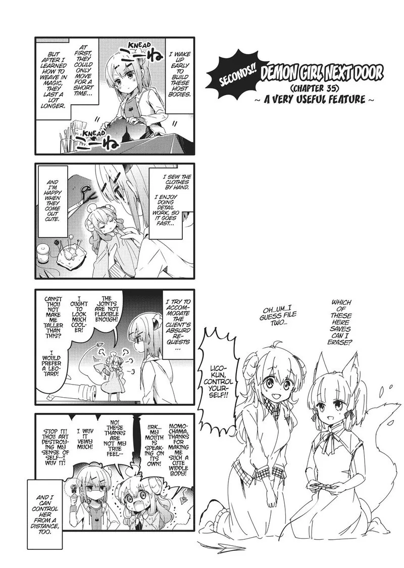 Machikado Mazoku Chapter 36 page 10