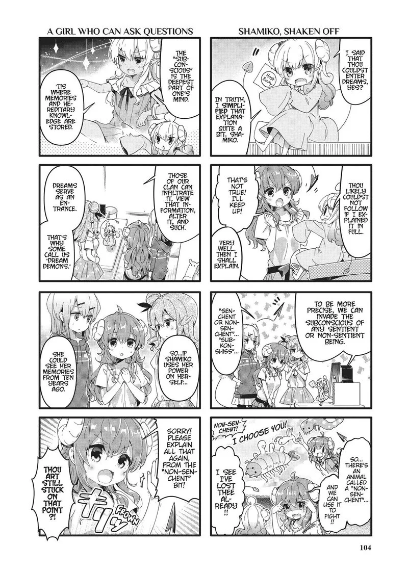 Machikado Mazoku Chapter 37 page 2