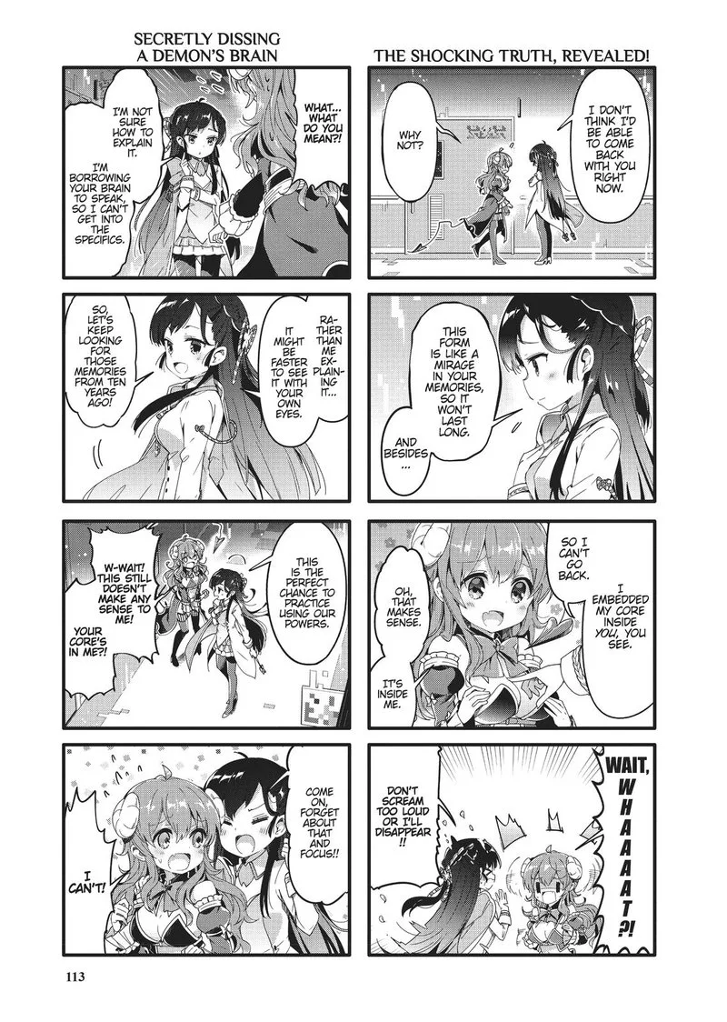 Machikado Mazoku Chapter 38 page 3