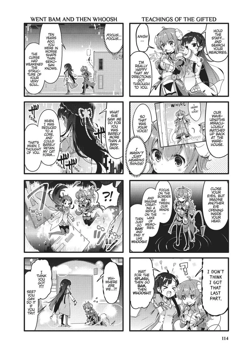 Machikado Mazoku Chapter 38 page 4