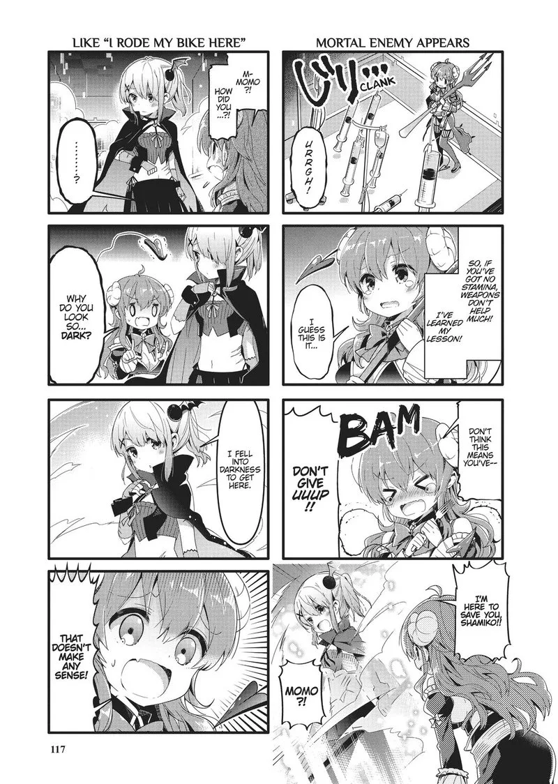 Machikado Mazoku Chapter 38 page 7