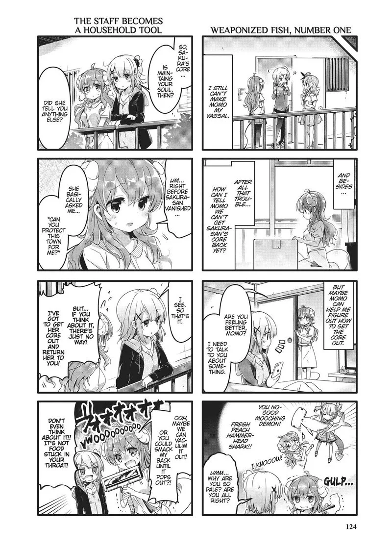 Machikado Mazoku Chapter 39 page 6