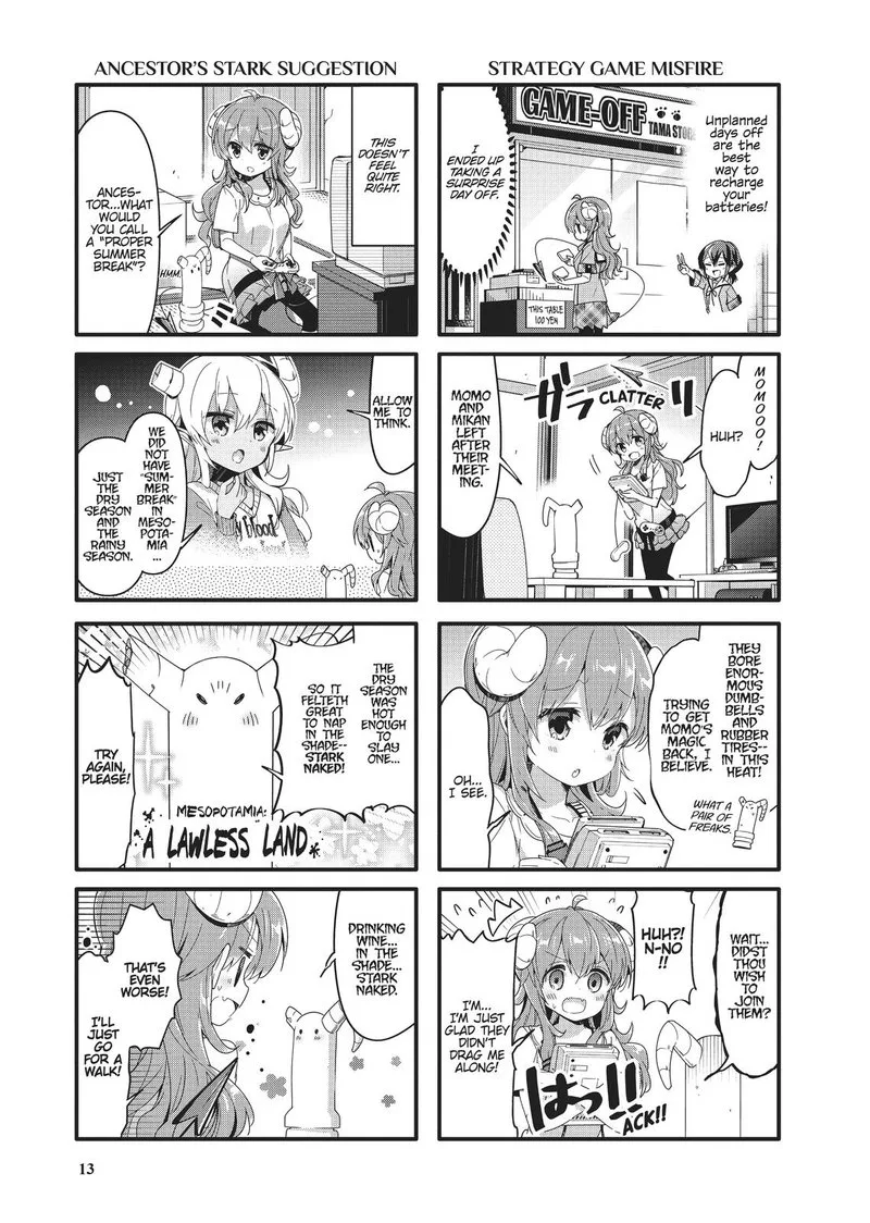 Machikado Mazoku Chapter 40 page 3