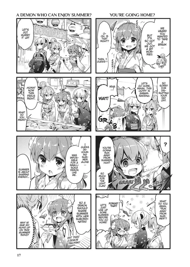 Machikado Mazoku Chapter 40 page 7