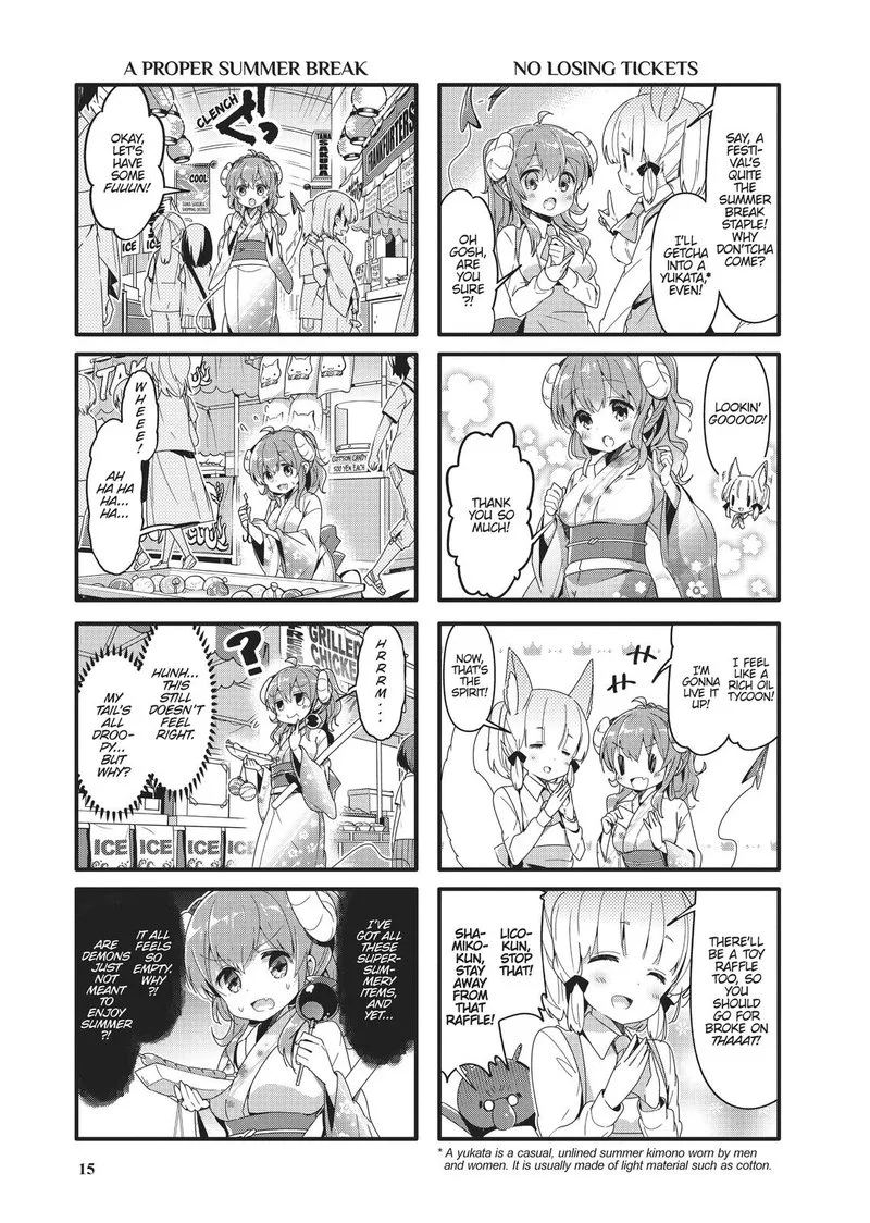 Machikado Mazoku Chapter 40 page 5