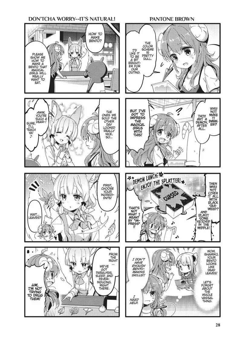 Machikado Mazoku Chapter 42 page 2