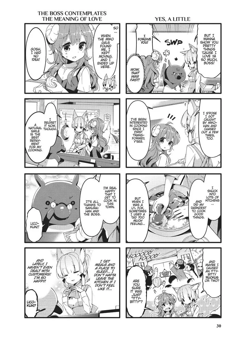 Machikado Mazoku Chapter 42 page 4