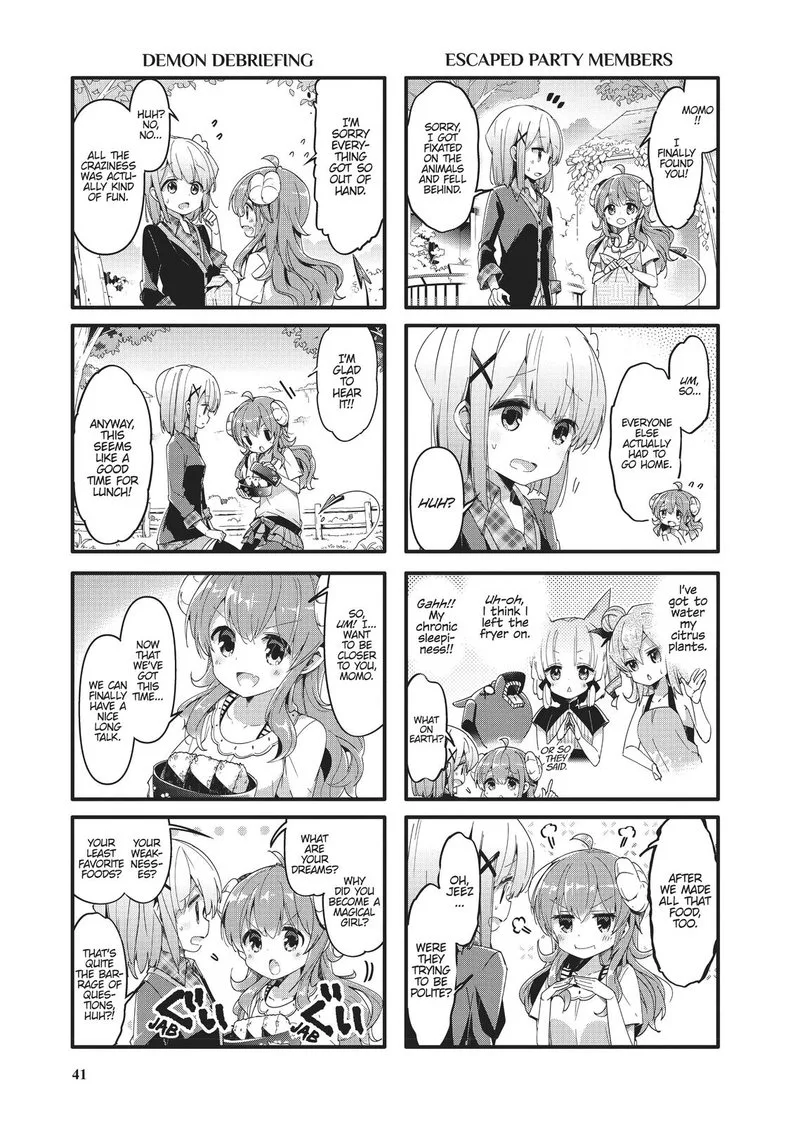 Machikado Mazoku Chapter 43 page 5