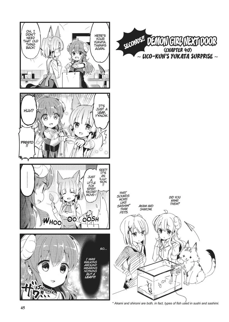 Machikado Mazoku Chapter 43 page 9