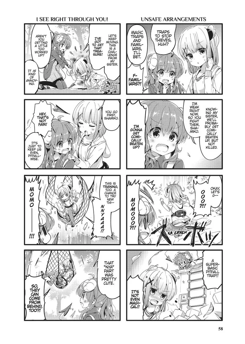 Machikado Mazoku Chapter 45 page 4