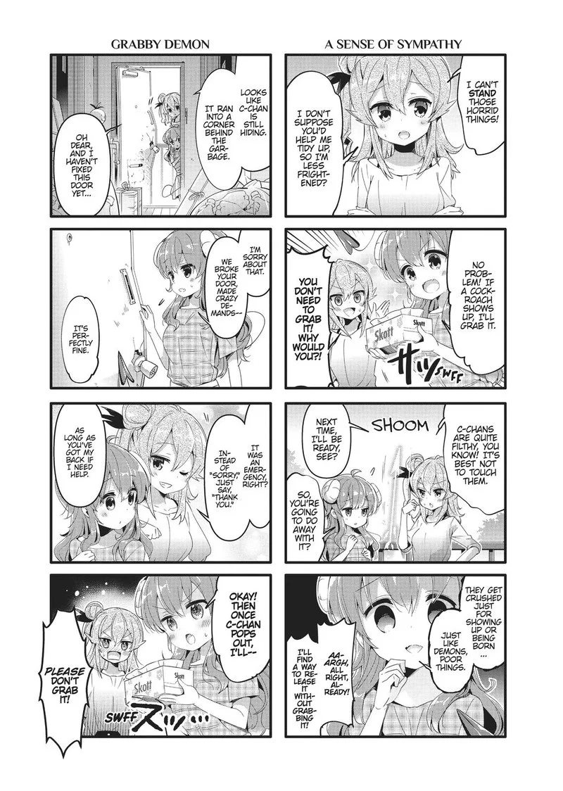 Machikado Mazoku Chapter 46 page 3