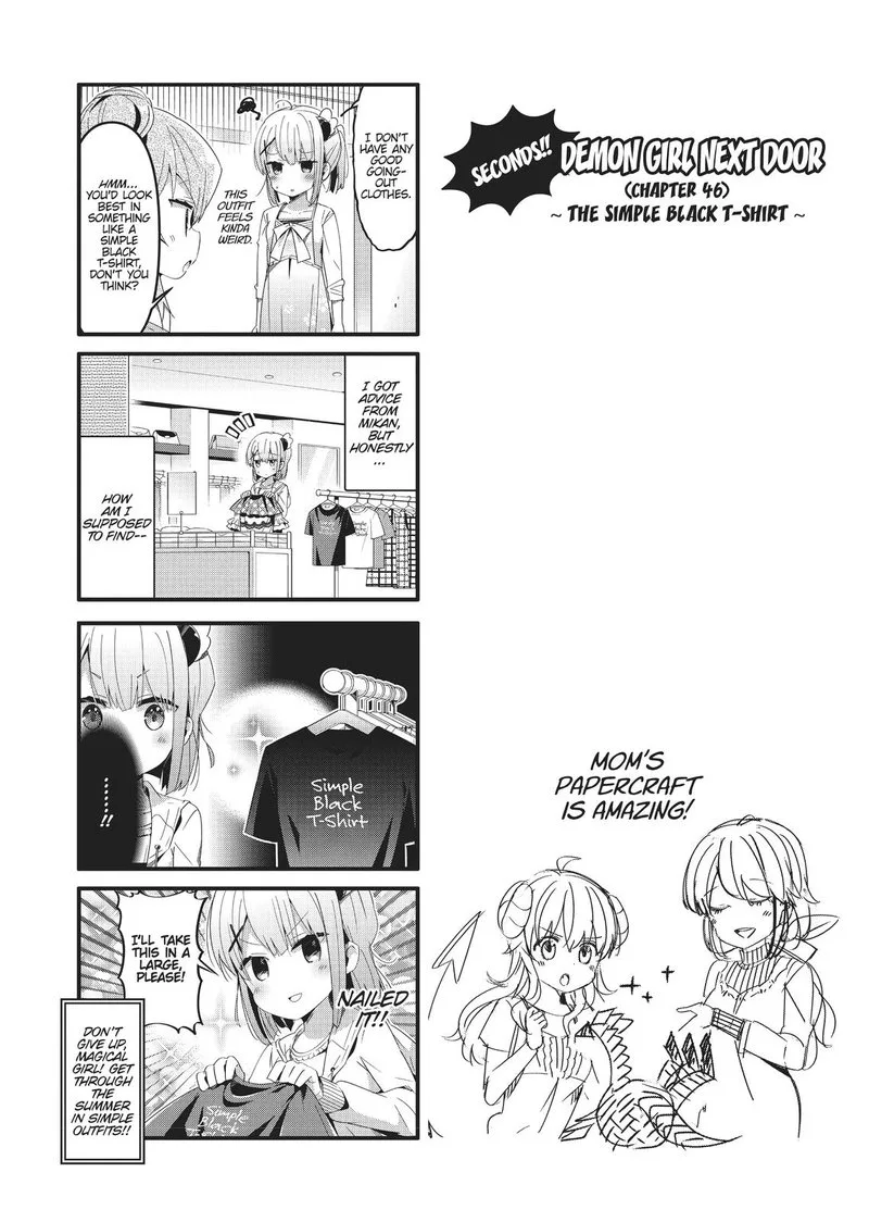 Machikado Mazoku Chapter 46 page 10