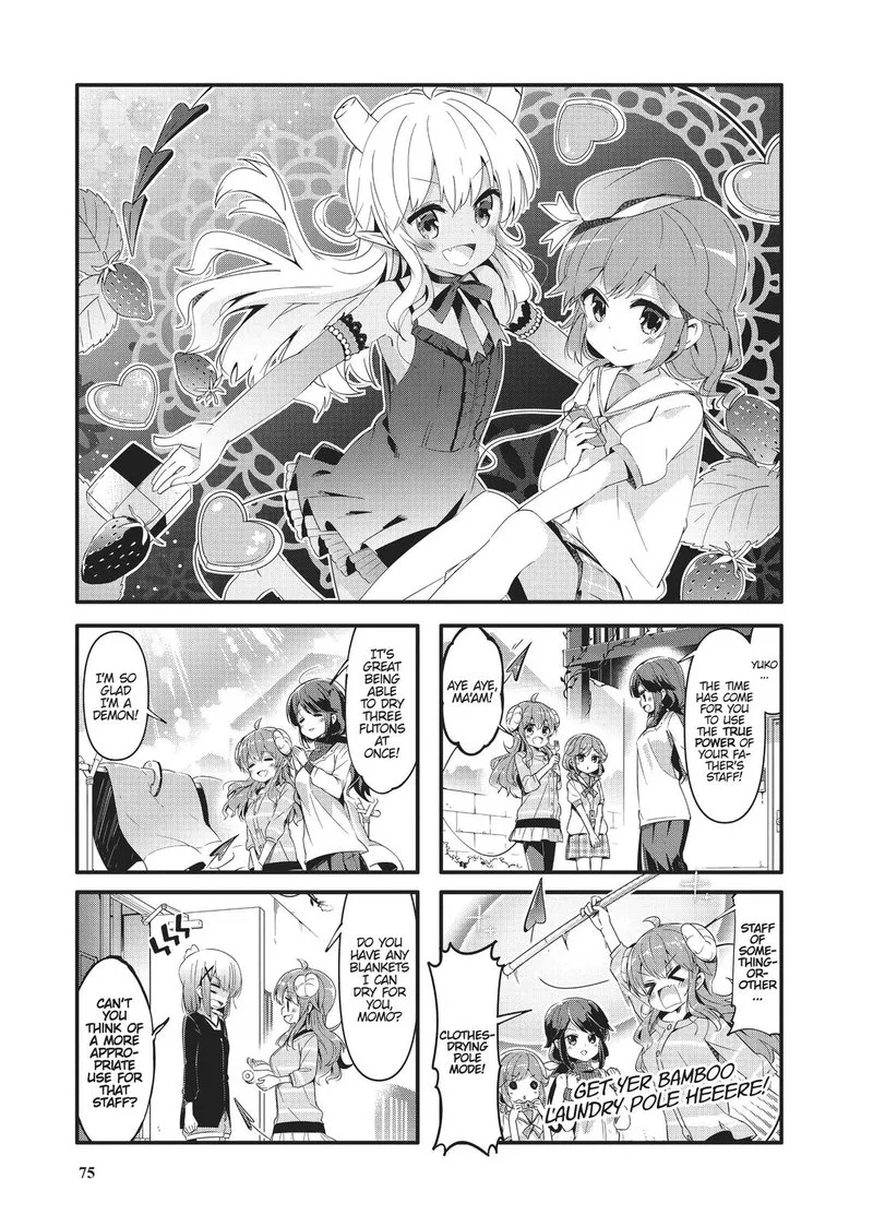 Machikado Mazoku Chapter 47 page 1