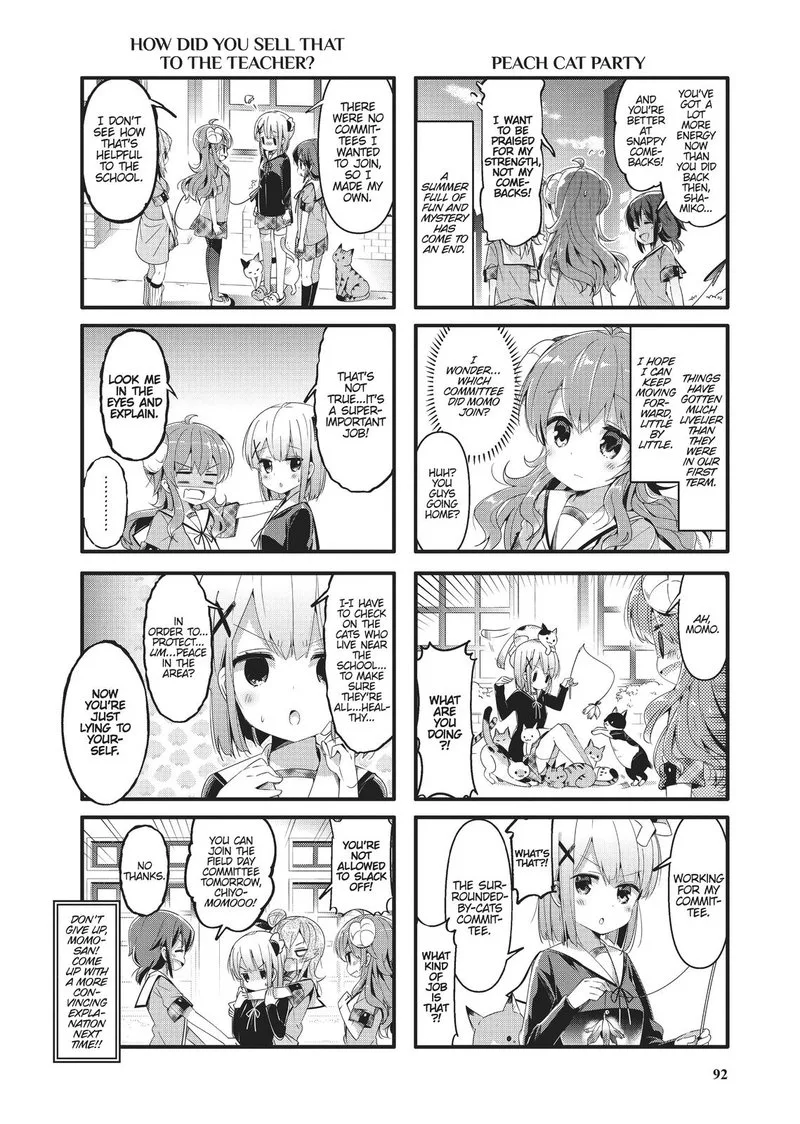 Machikado Mazoku Chapter 48 page 8