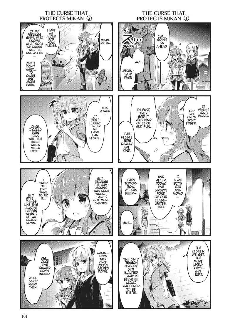 Machikado Mazoku Chapter 49 page 7