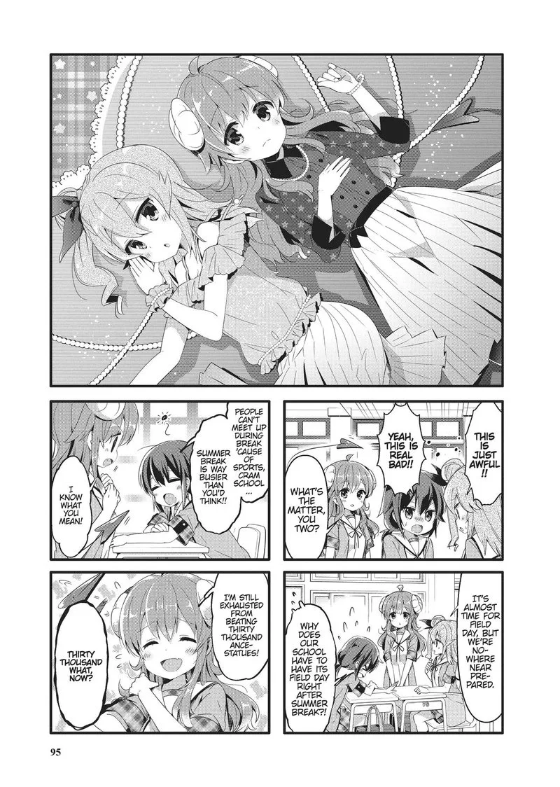 Machikado Mazoku Chapter 49 page 1