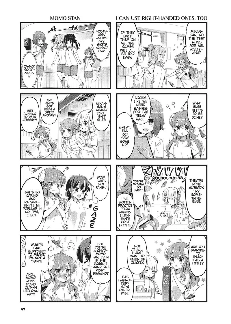 Machikado Mazoku Chapter 49 page 3