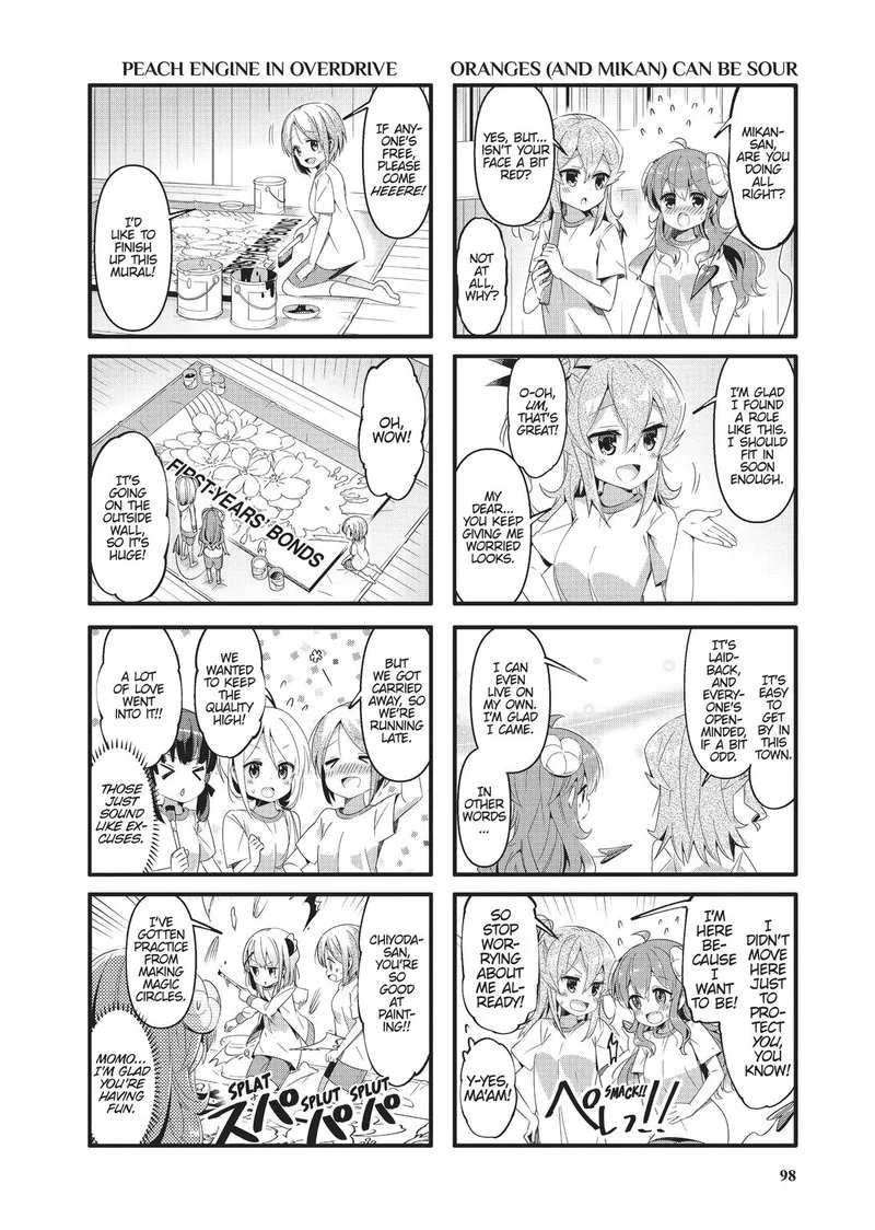Machikado Mazoku Chapter 49 page 4
