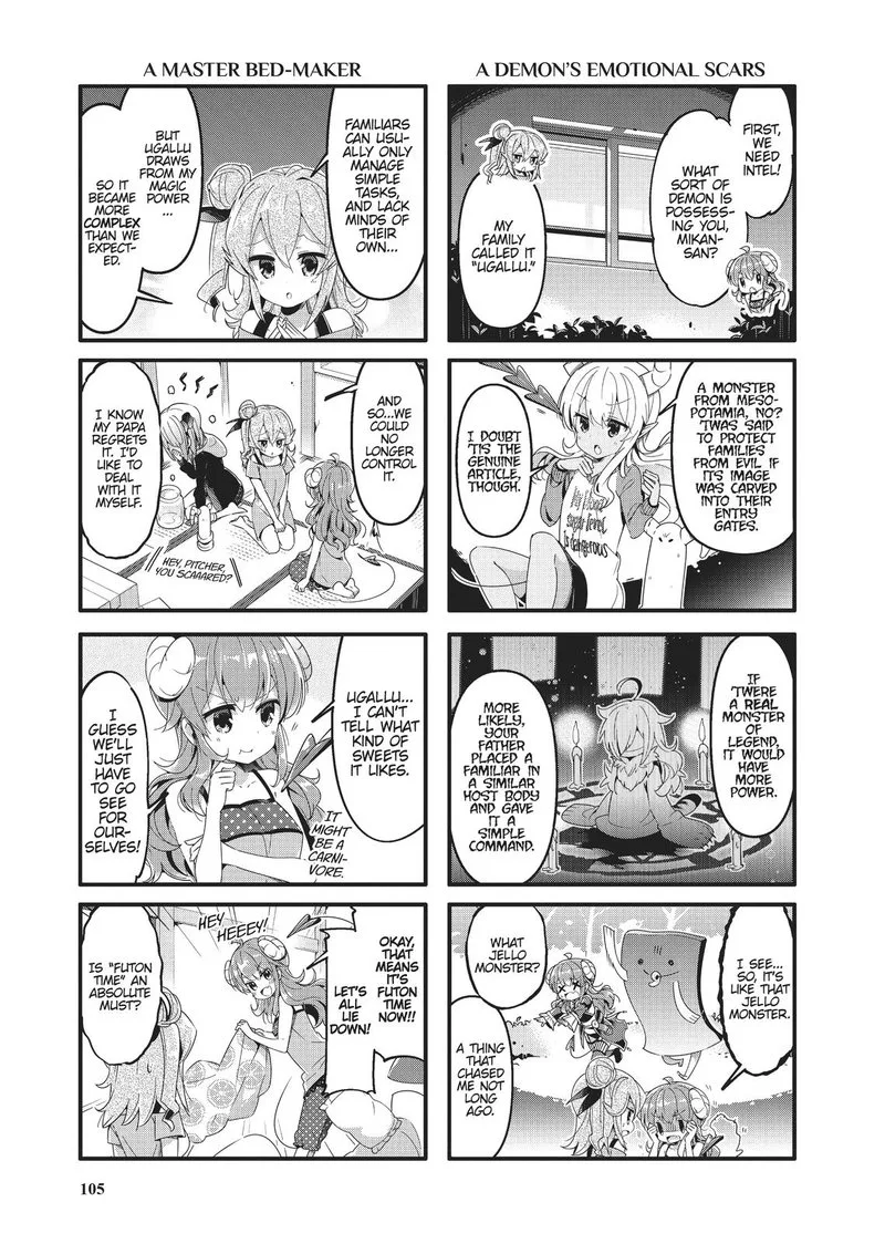 Machikado Mazoku Chapter 50 page 3
