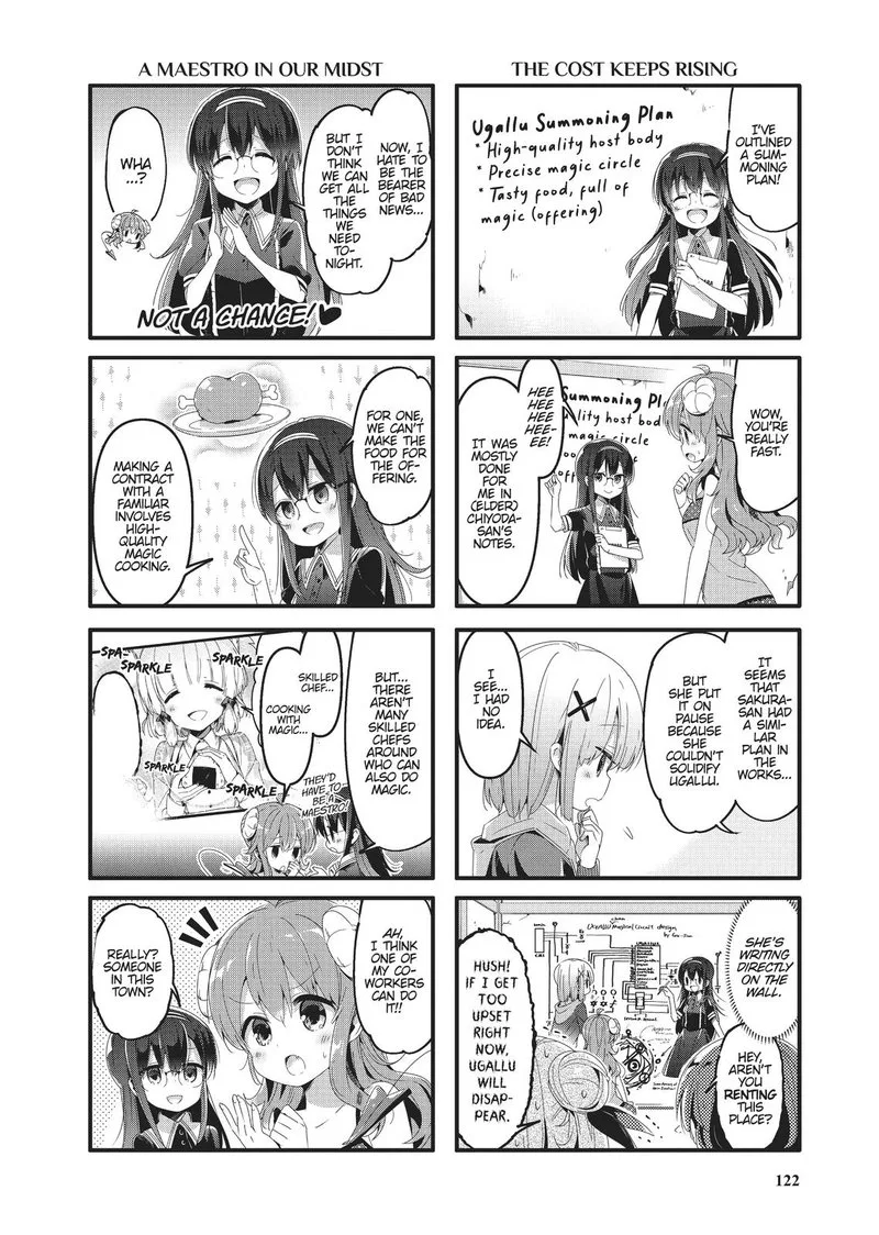 Machikado Mazoku Chapter 52 page 4