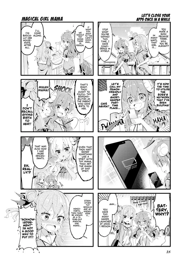 Machikado Mazoku Chapter 54 page 2