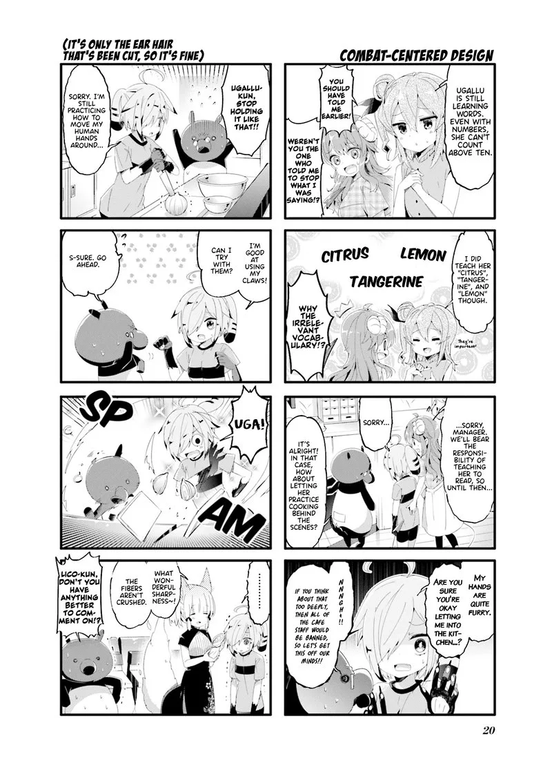 Machikado Mazoku Chapter 54 page 4