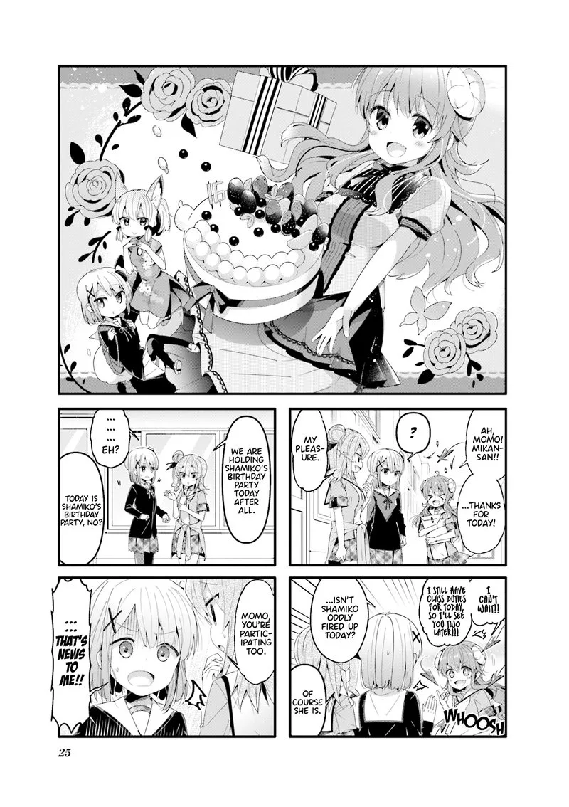 Machikado Mazoku Chapter 55 page 1