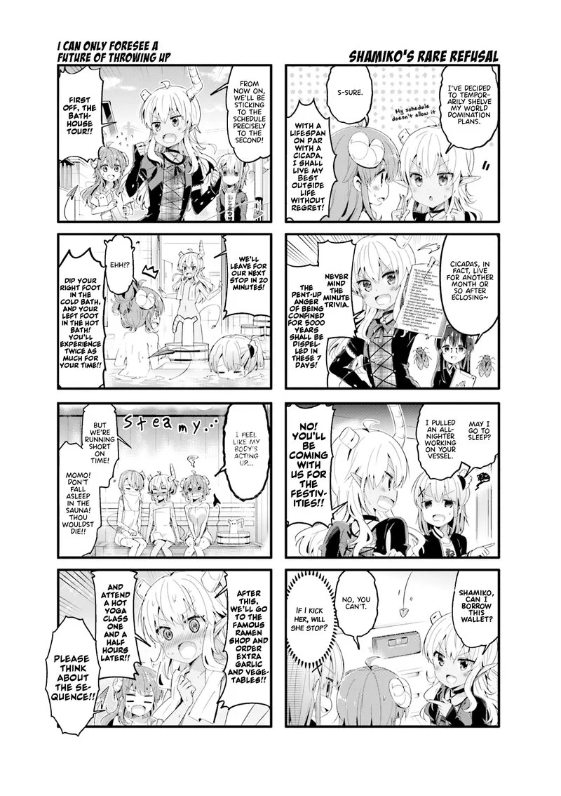 Machikado Mazoku Chapter 56 page 5