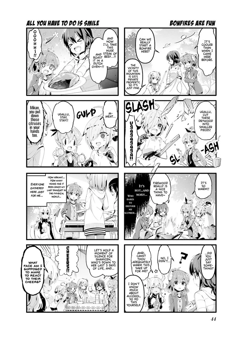 Machikado Mazoku Chapter 57 page 4
