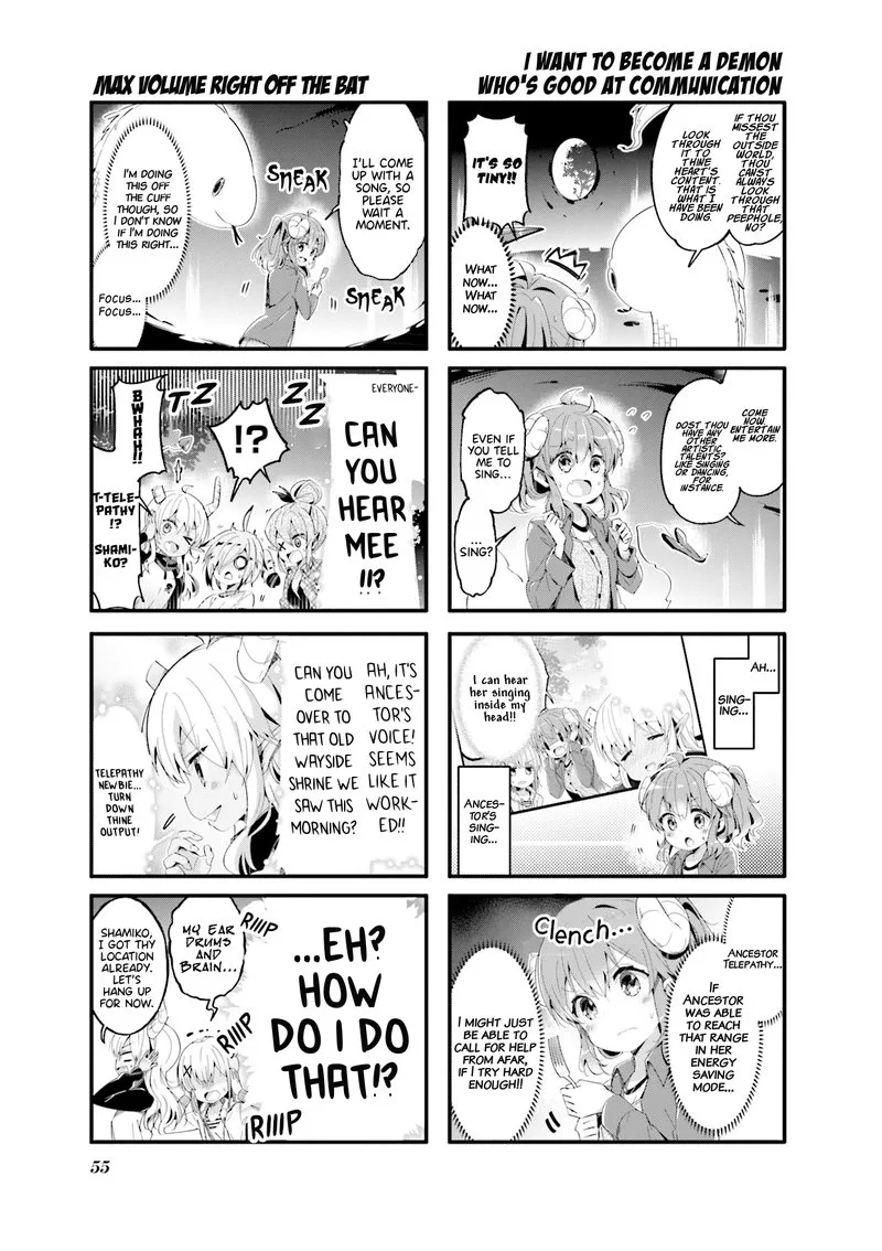 Machikado Mazoku Chapter 58 page 7