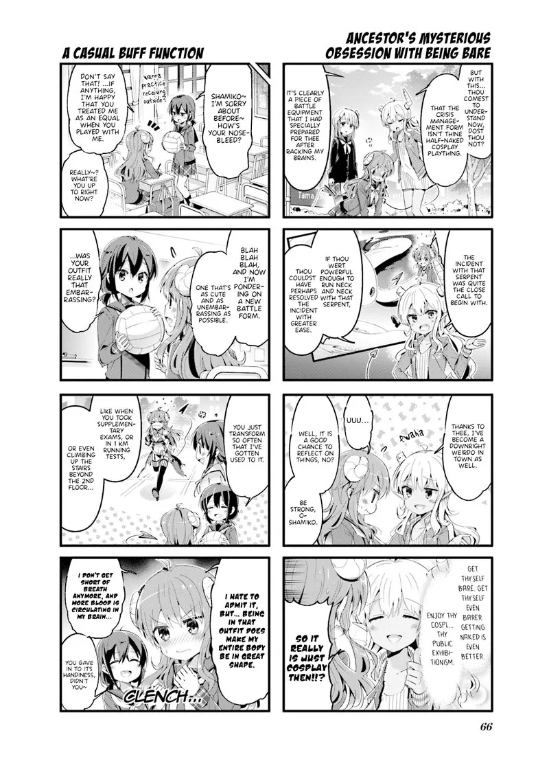 Machikado Mazoku Chapter 59 page 4