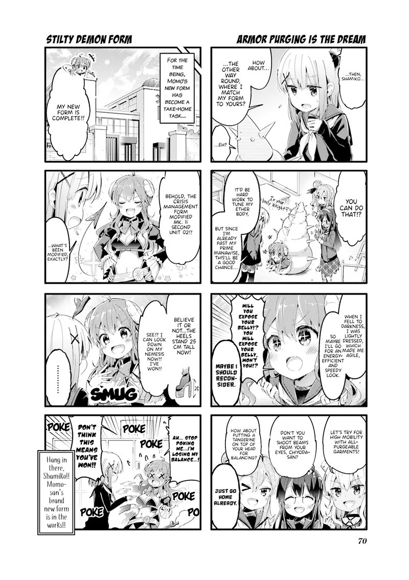 Machikado Mazoku Chapter 59 page 8