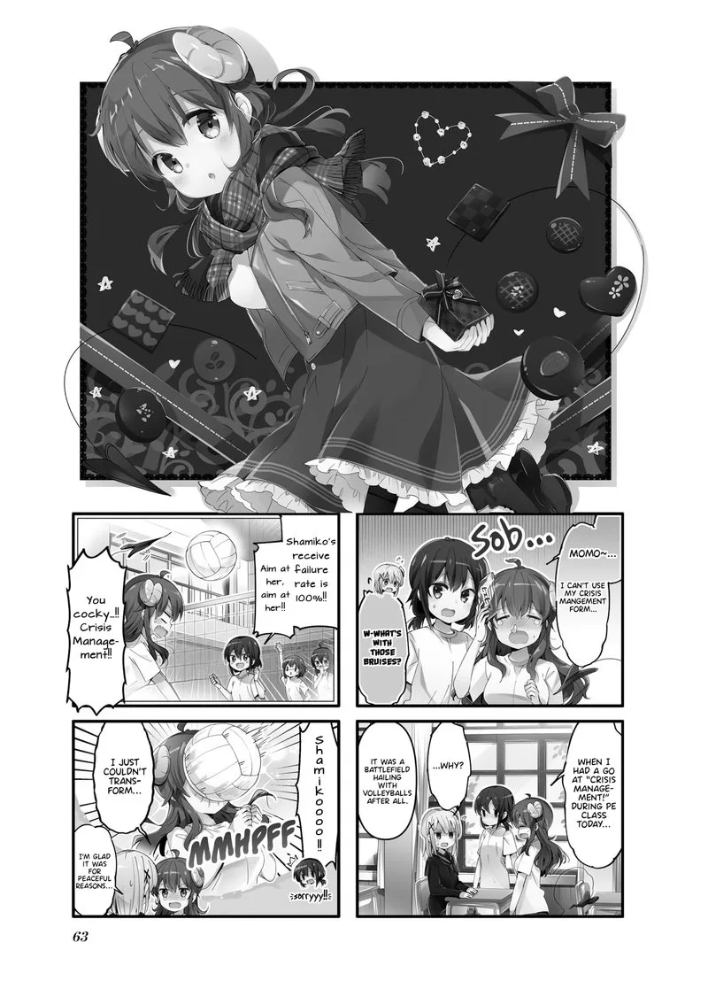 Machikado Mazoku Chapter 59 page 1