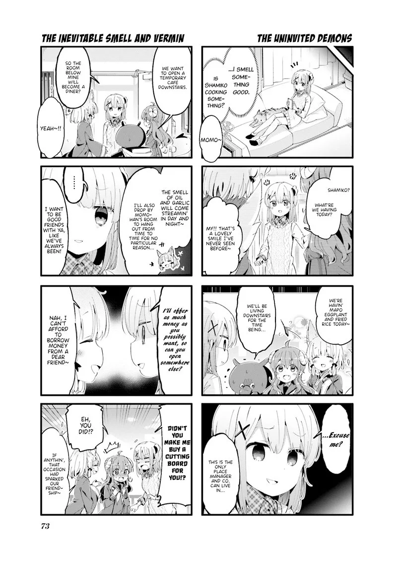 Machikado Mazoku Chapter 60 page 3