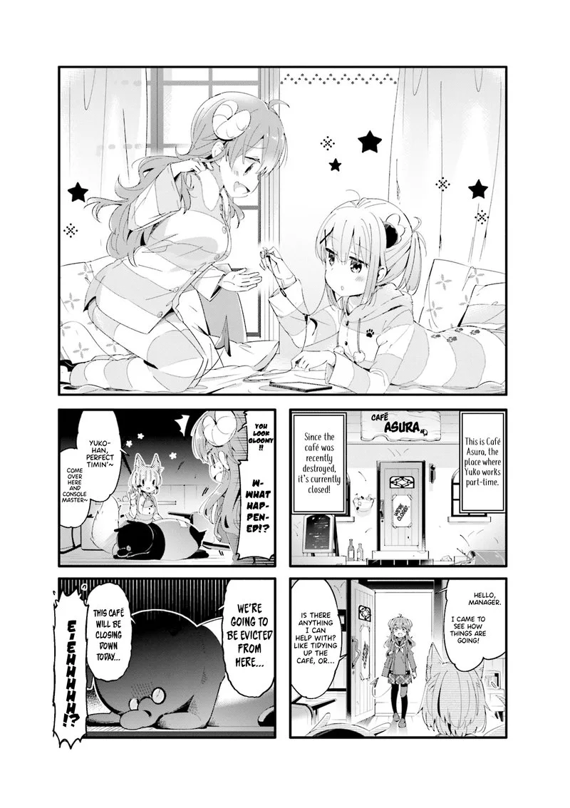 Machikado Mazoku Chapter 60 page 1