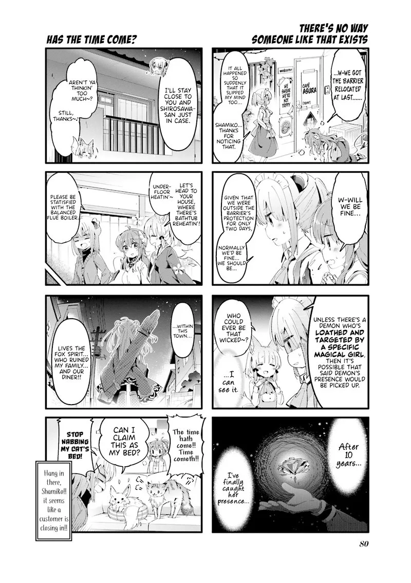 Machikado Mazoku Chapter 60 page 10