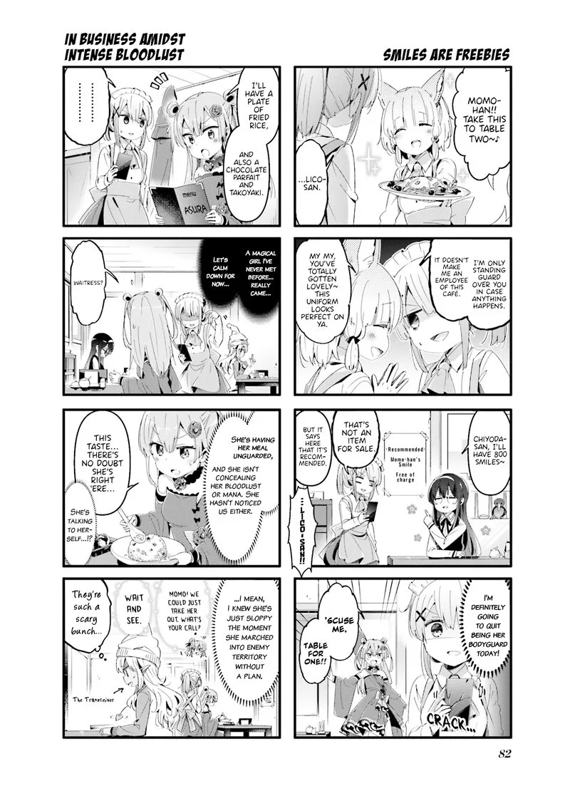 Machikado Mazoku Chapter 61 page 2