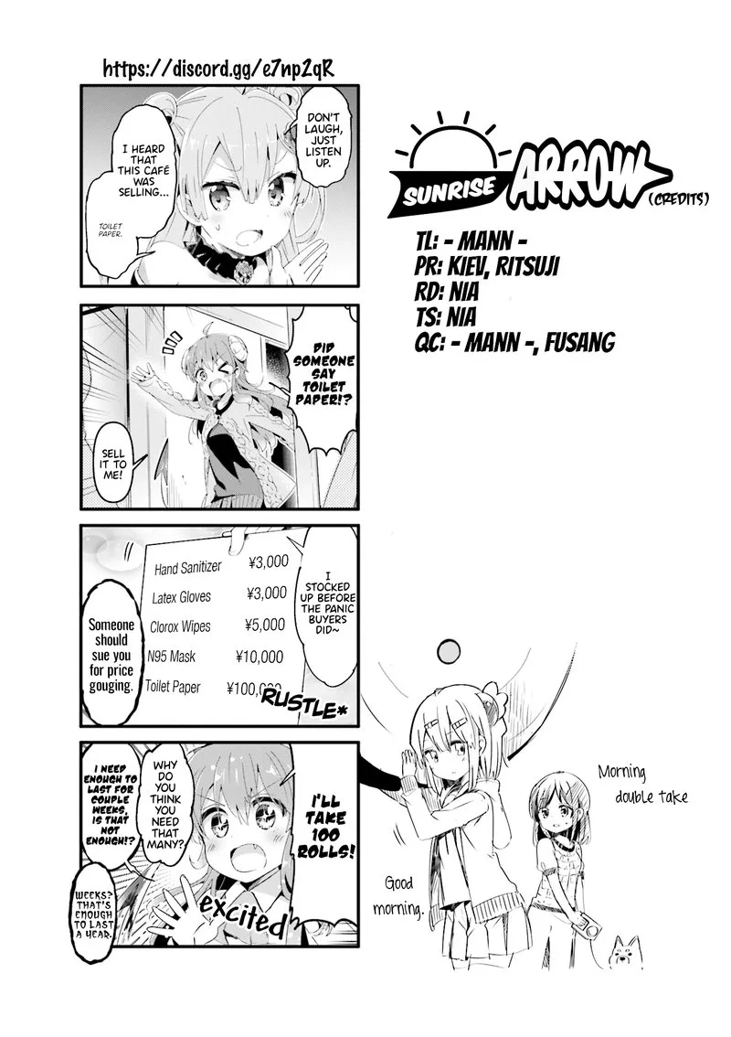 Machikado Mazoku Chapter 61 page 10