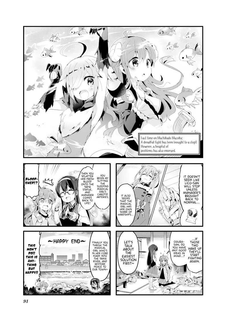 Machikado Mazoku Chapter 62 page 1
