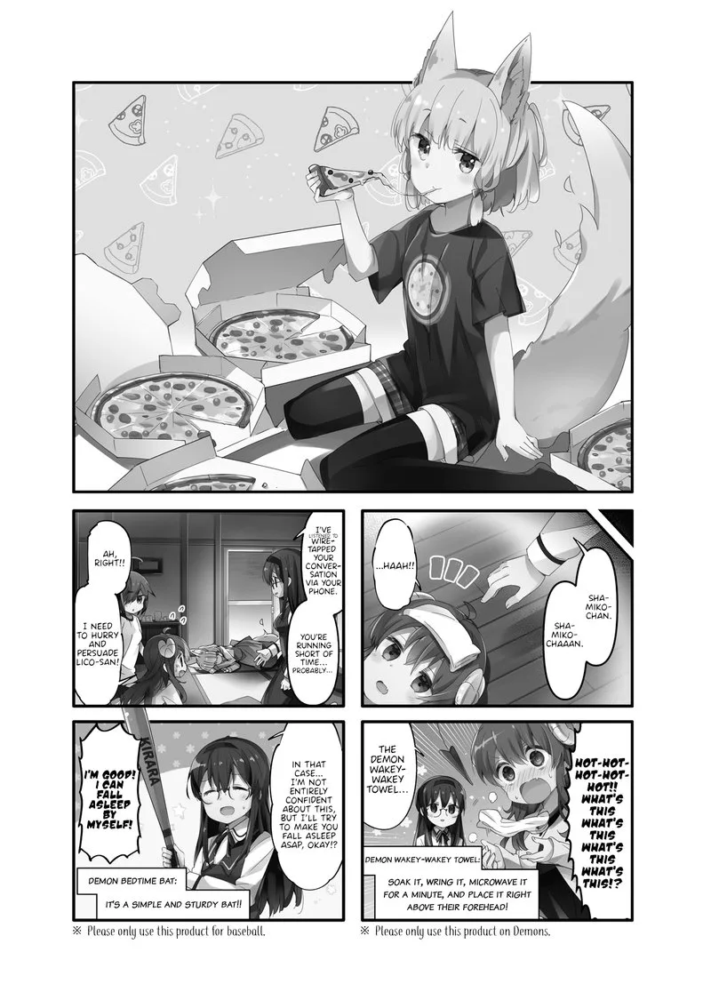 Machikado Mazoku Chapter 63 page 1