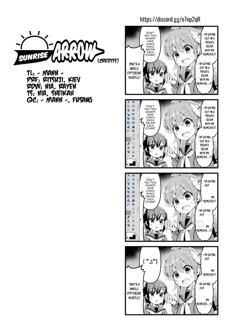 Machikado Mazoku Chapter 65 page 9