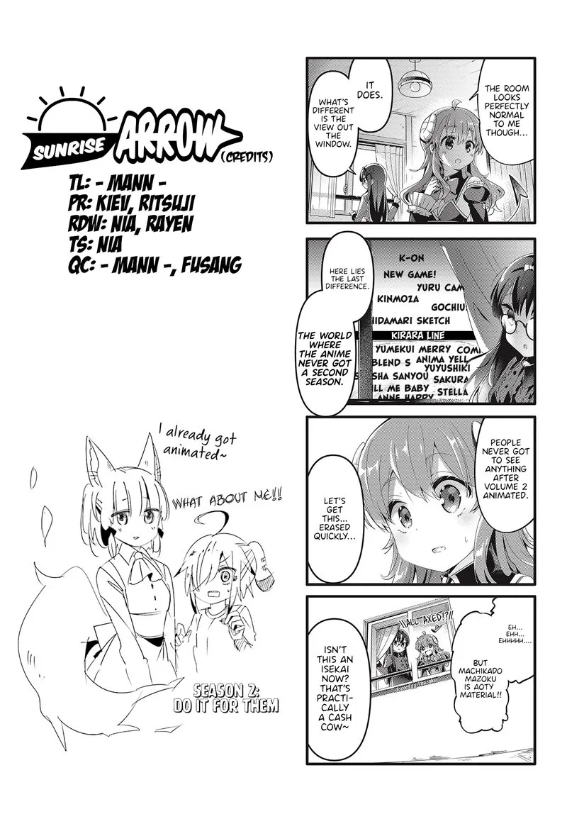 Machikado Mazoku Chapter 69 page 9