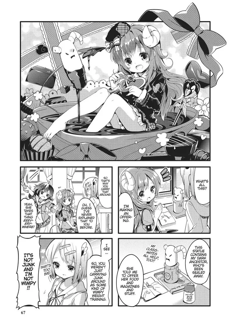 Machikado Mazoku Chapter 7 page 1
